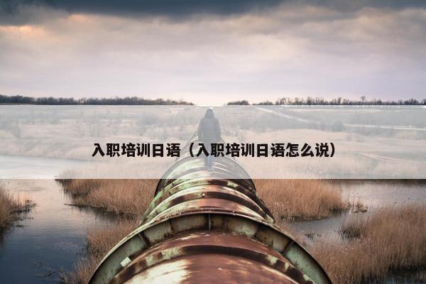 入职培训日语（入职培训日语怎么说）