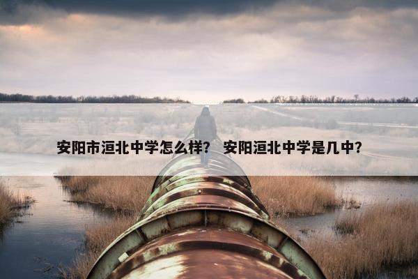 安阳市洹北中学怎么样？ 安阳洹北中学是几中？