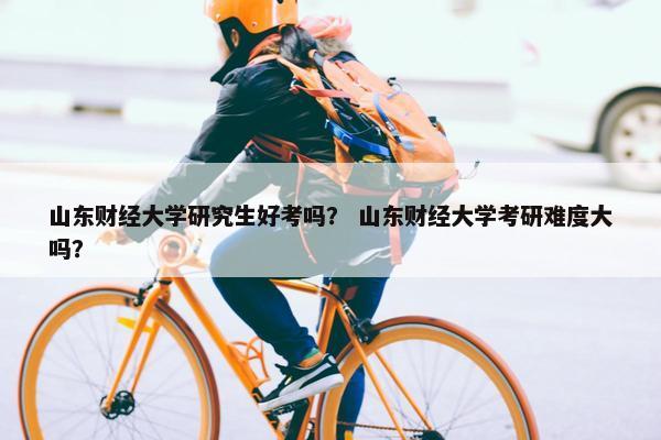 山东财经大学研究生好考吗？ 山东财经大学考研难度大吗？